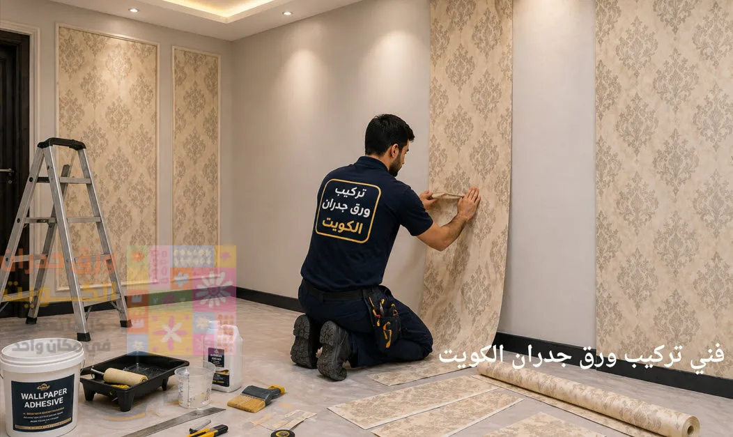 فني تركيب ورق جدران الكويت | جودة احترافية وتصاميم عصرية بأسعار مناسبة 3 فني تركيب ورق جدران الكويت
