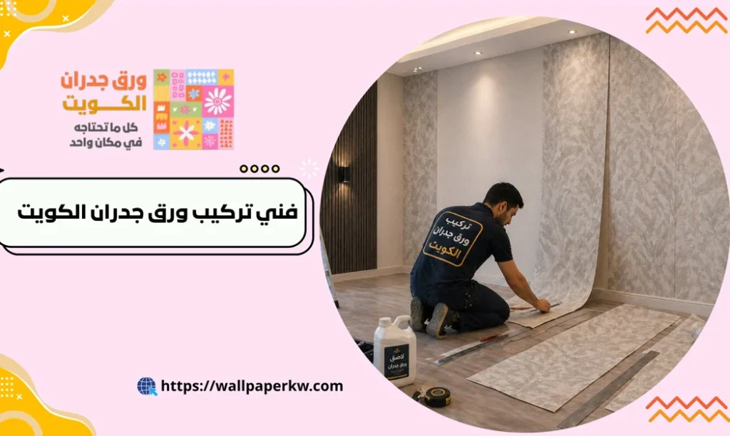 فني تركيب ورق جدران الكويت | جودة احترافية وتصاميم عصرية بأسعار مناسبة 2 فني تركيب ورق جدران الكويت